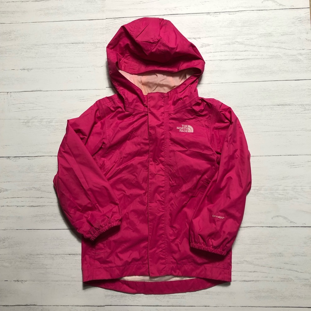 Toddler Girls The North Face Rain Jacket Sz 4T